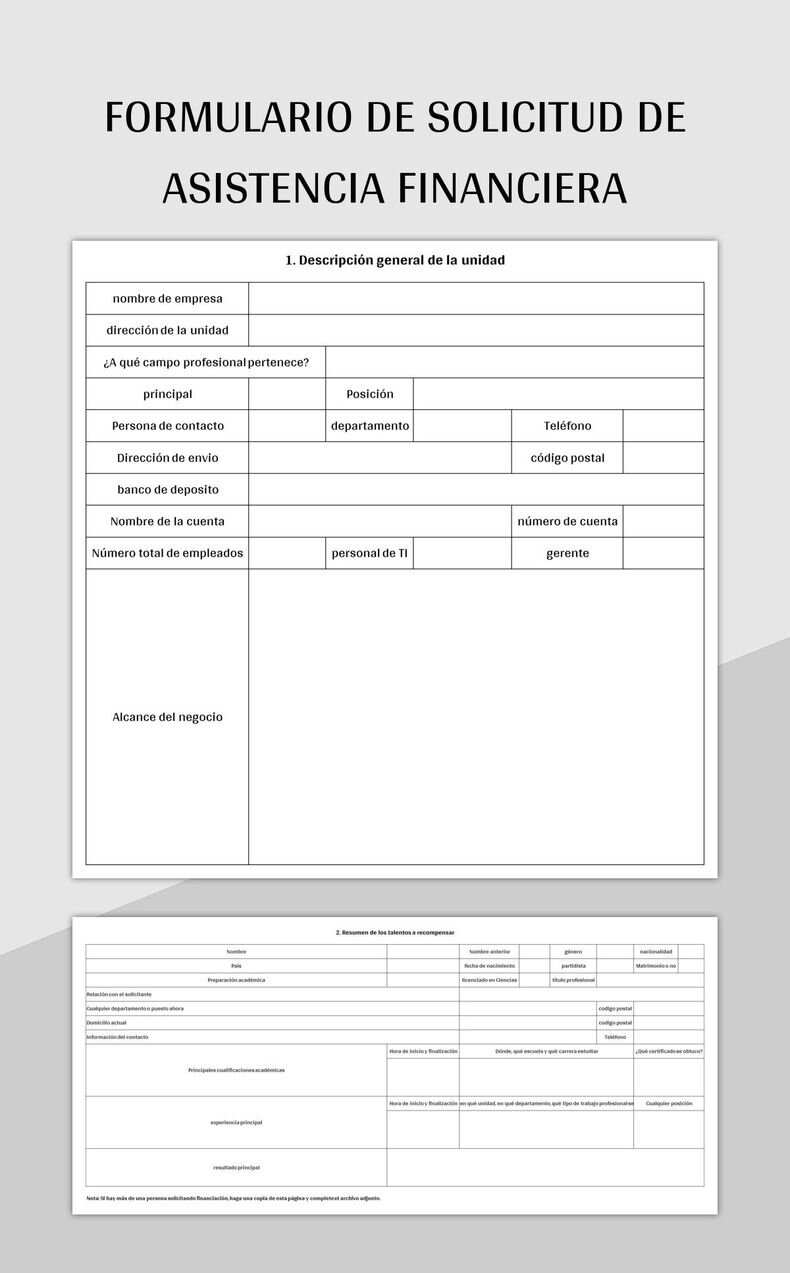 AYUDA PARA GASTOS EXCEPCIONALES