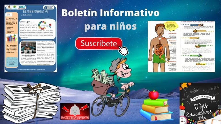 Boletín educativo
