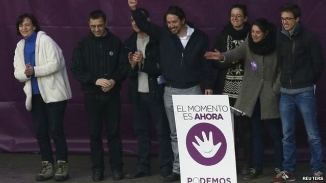 candidatos de Podemos