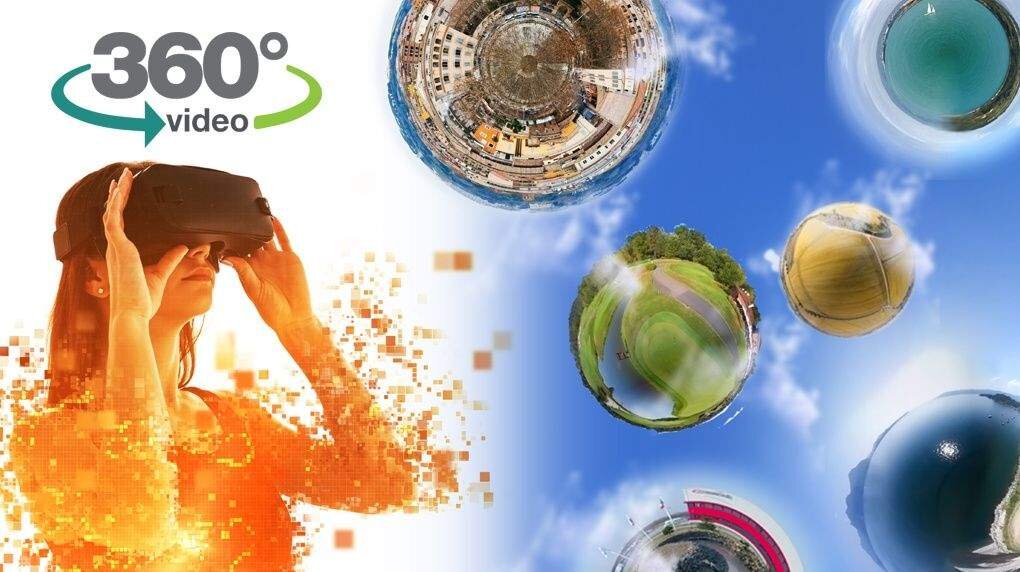 Cine VR de 360 ​​grados en forma de cubo