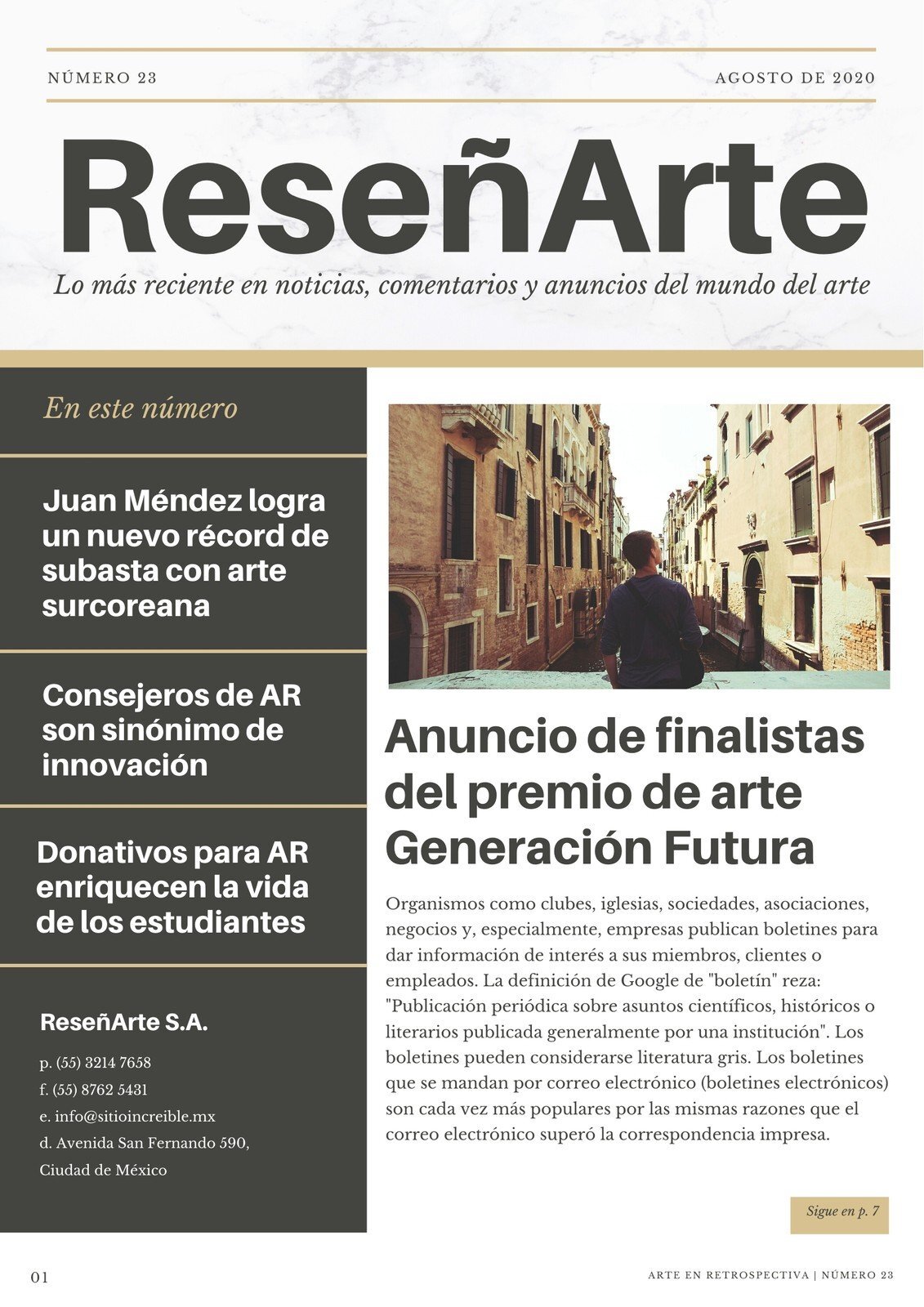 Conozca toda nuestra gama de boletines