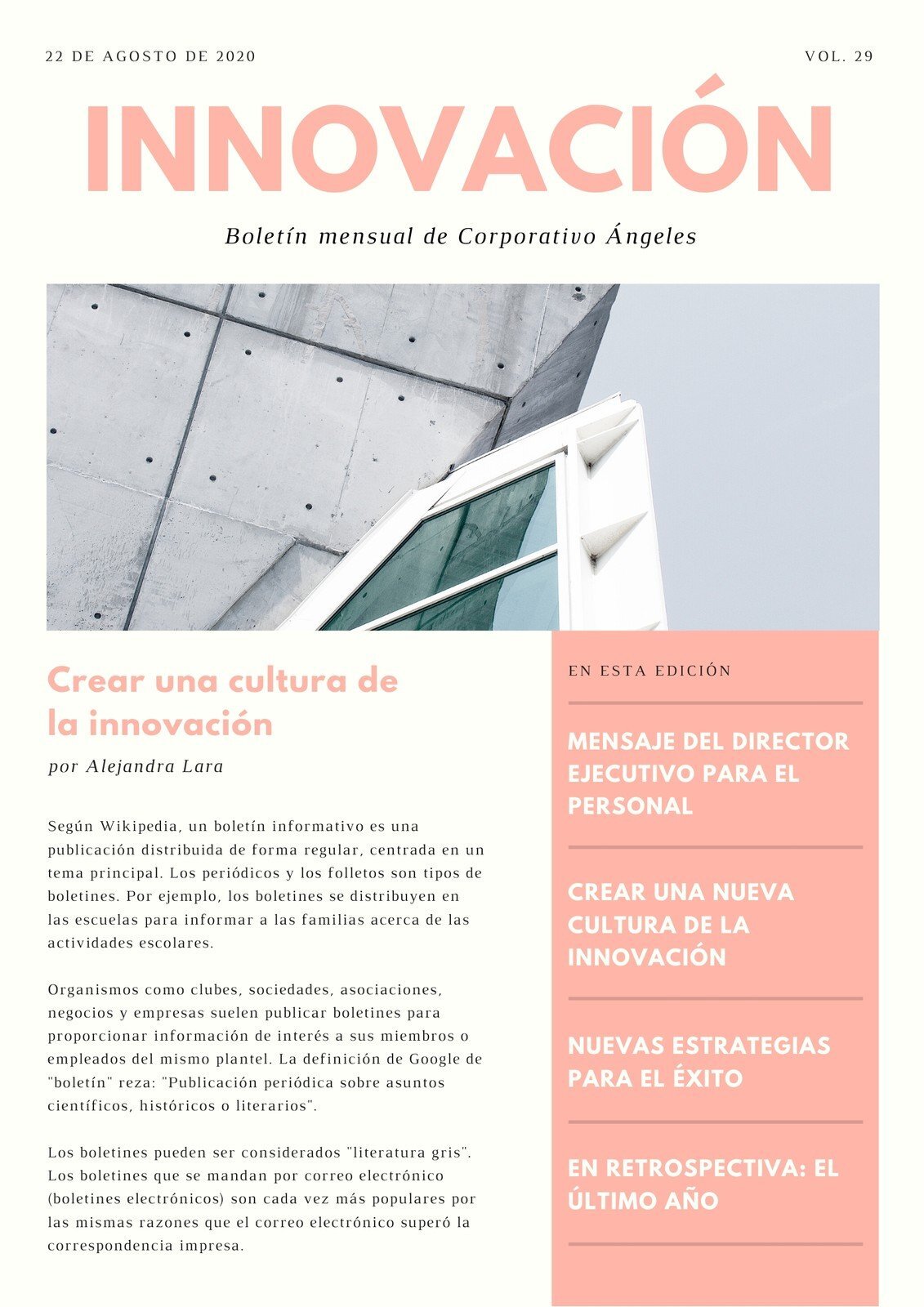 Conozca toda nuestra gama de boletines