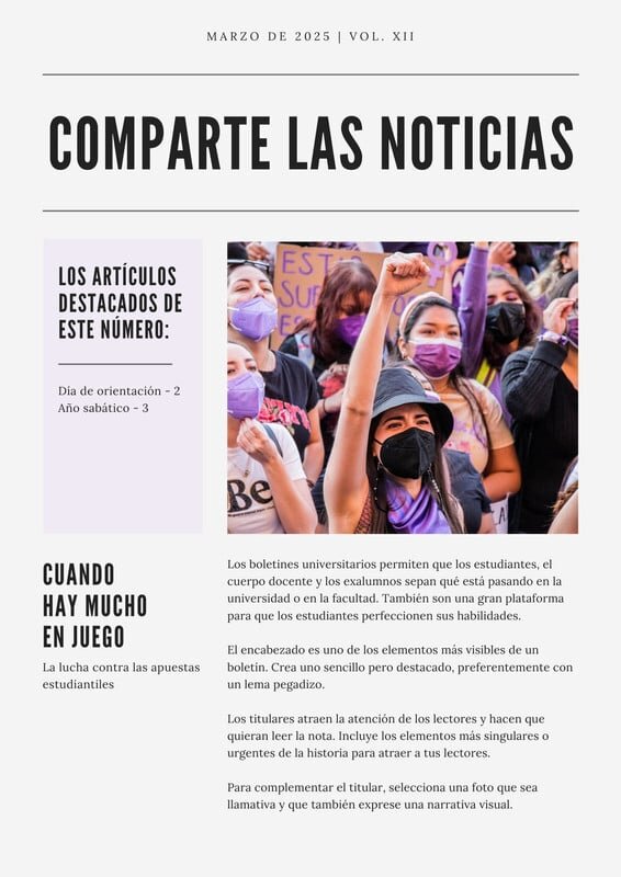 Conozca toda nuestra gama de boletines