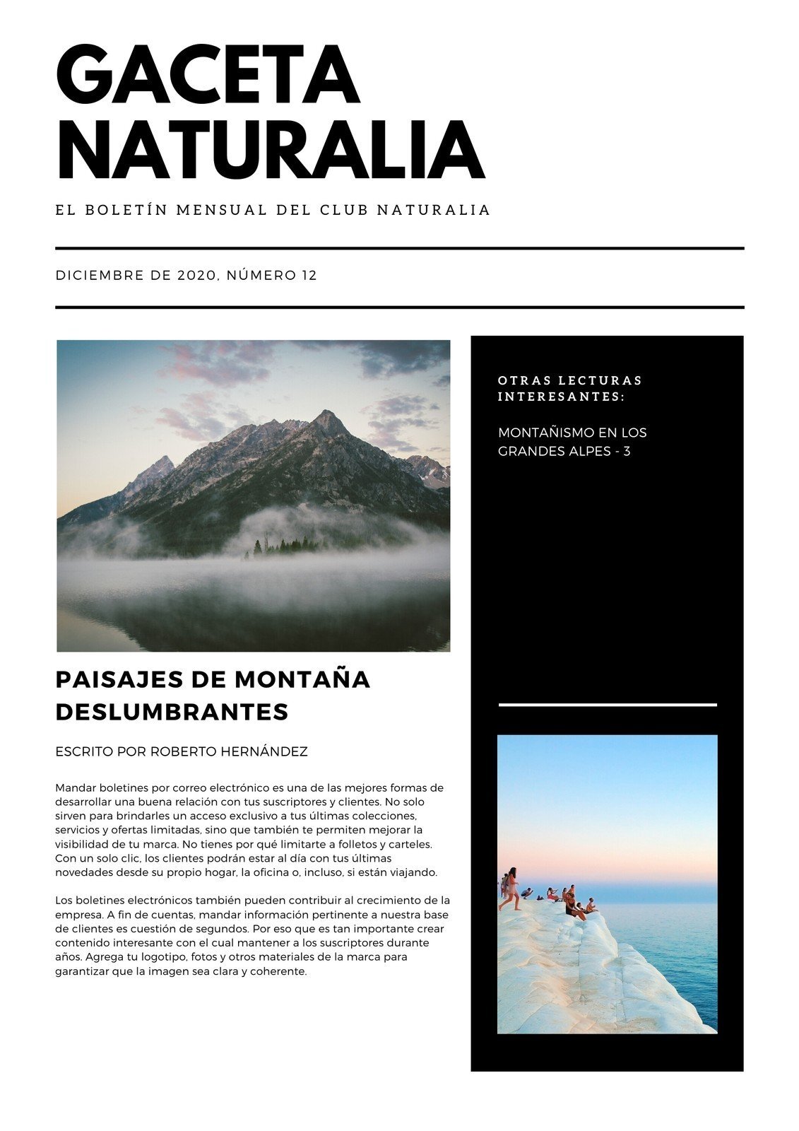 Conozca toda nuestra gama de boletines