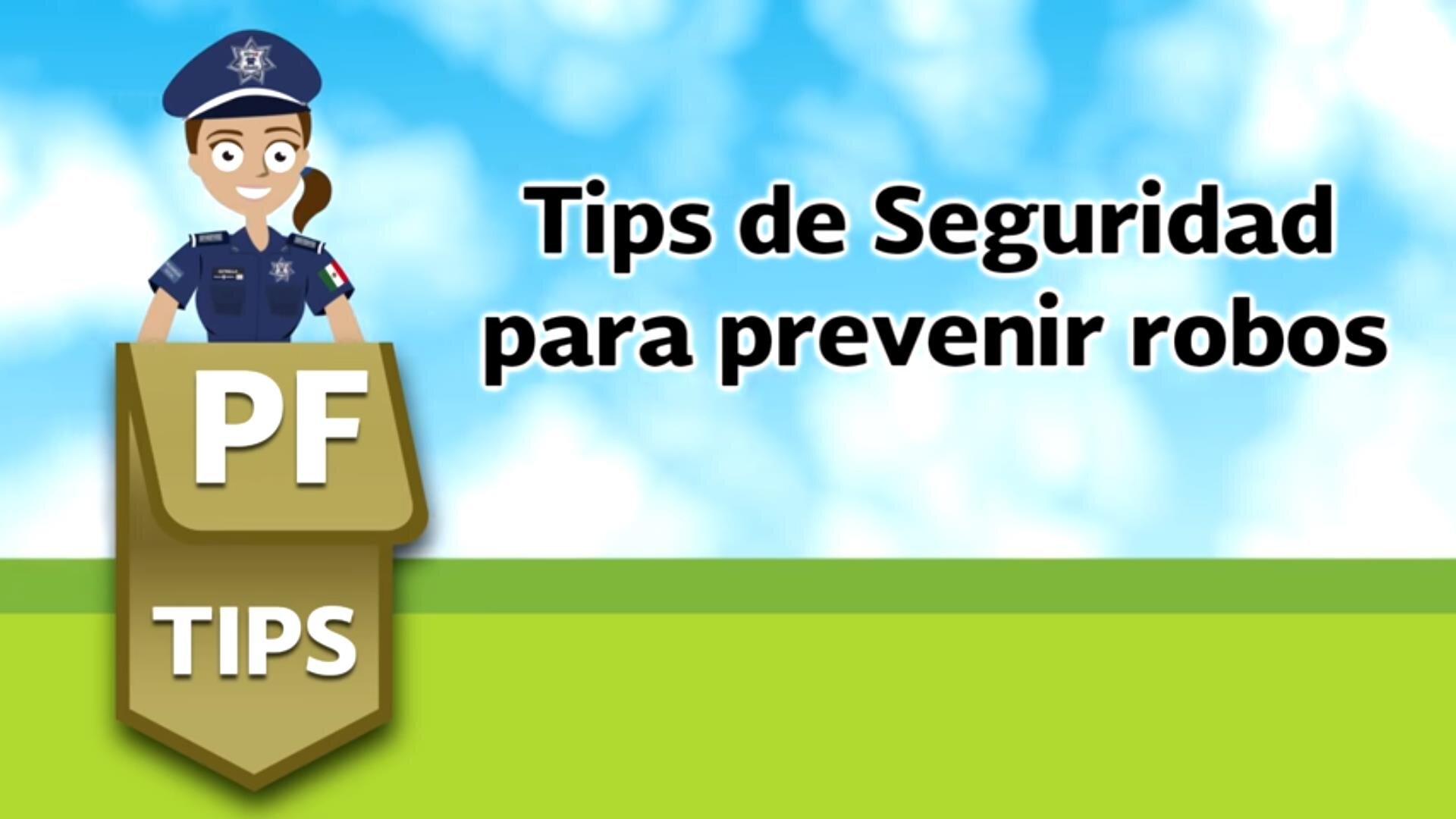 CONSEJOS PARA PREVENIR ROBOS.