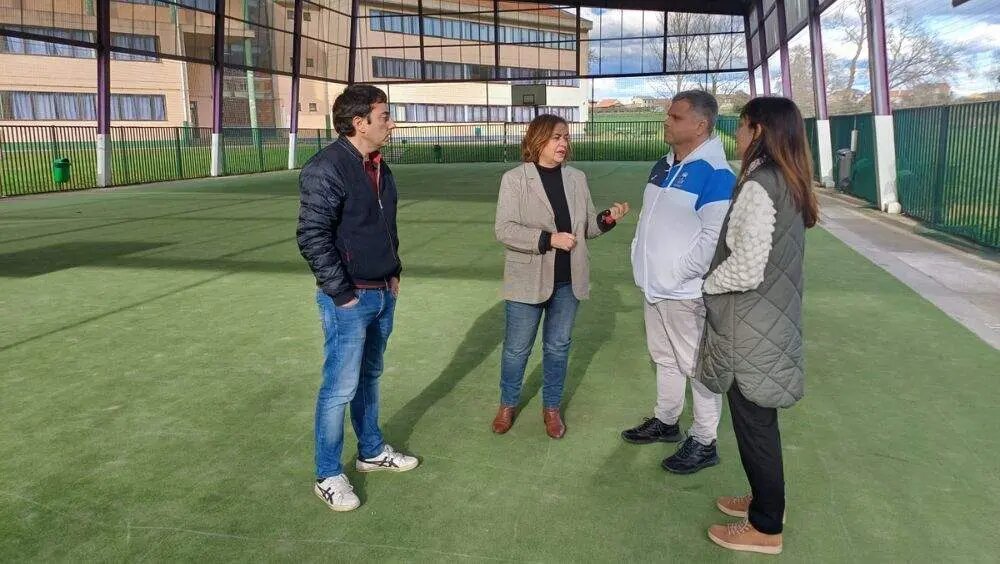 CUBIERTA DEL IES AMAZABAL DE LEITZA