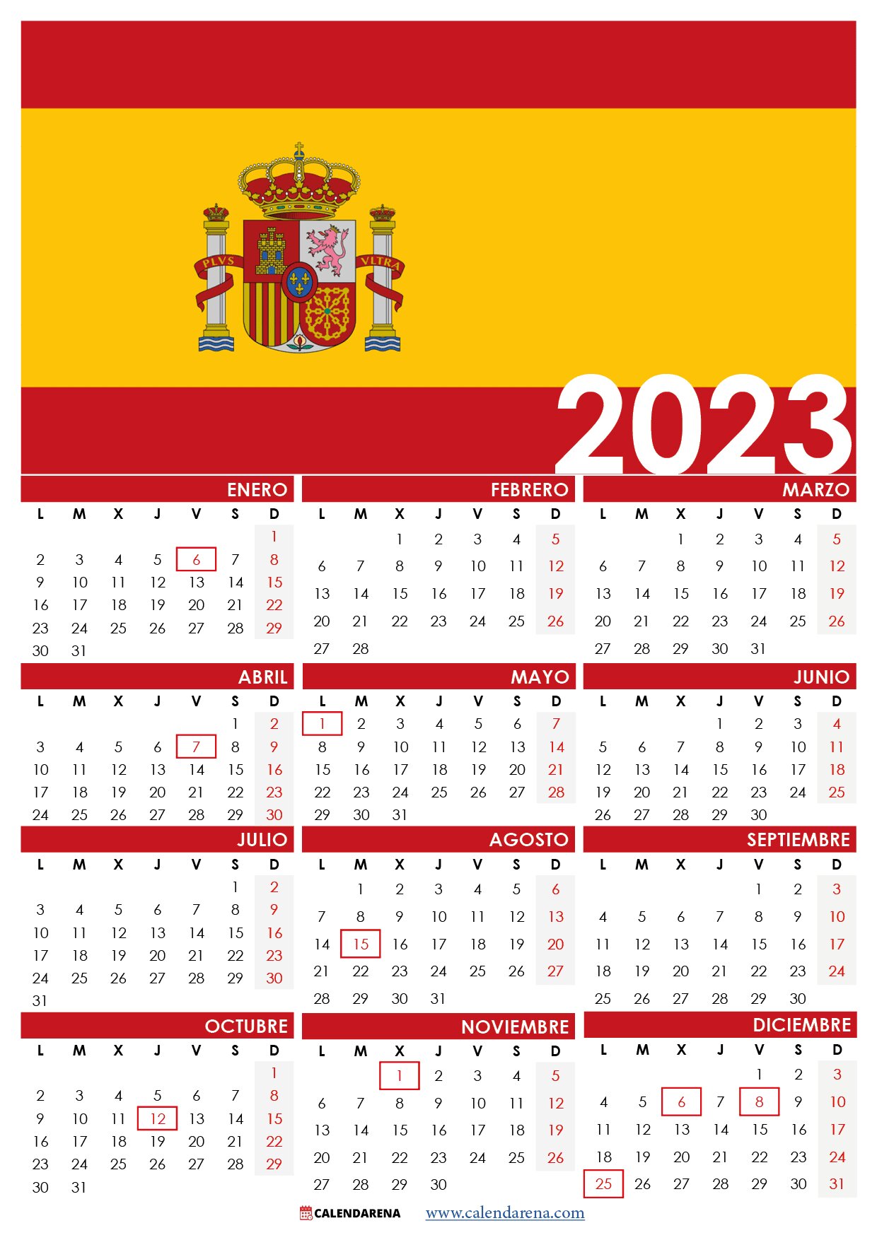 El BOE ha designado ambos días como "festivos sustituibles", lo que permite a cada región elegir si celebrarlo o elegir un día diferente en el calendario laboral