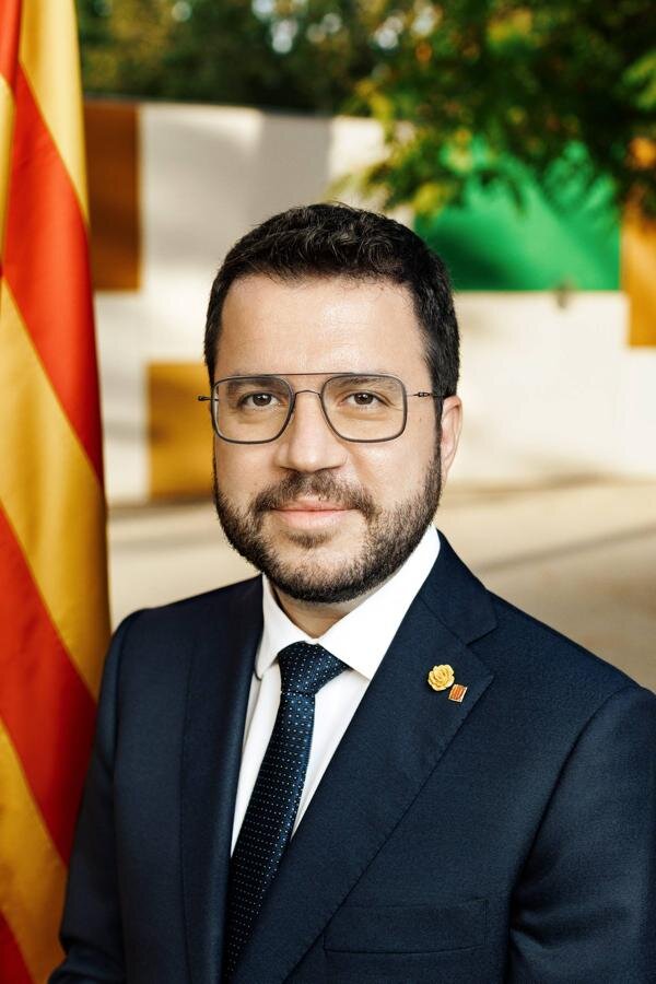 El presidente de la Generalitat, Pere Aragonés, pidió ayuda al presidente Pedro Sánchez