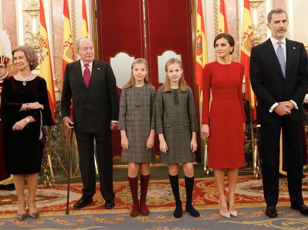 En los hechos participan la familia real, Pedro Sánchez y varios ministros