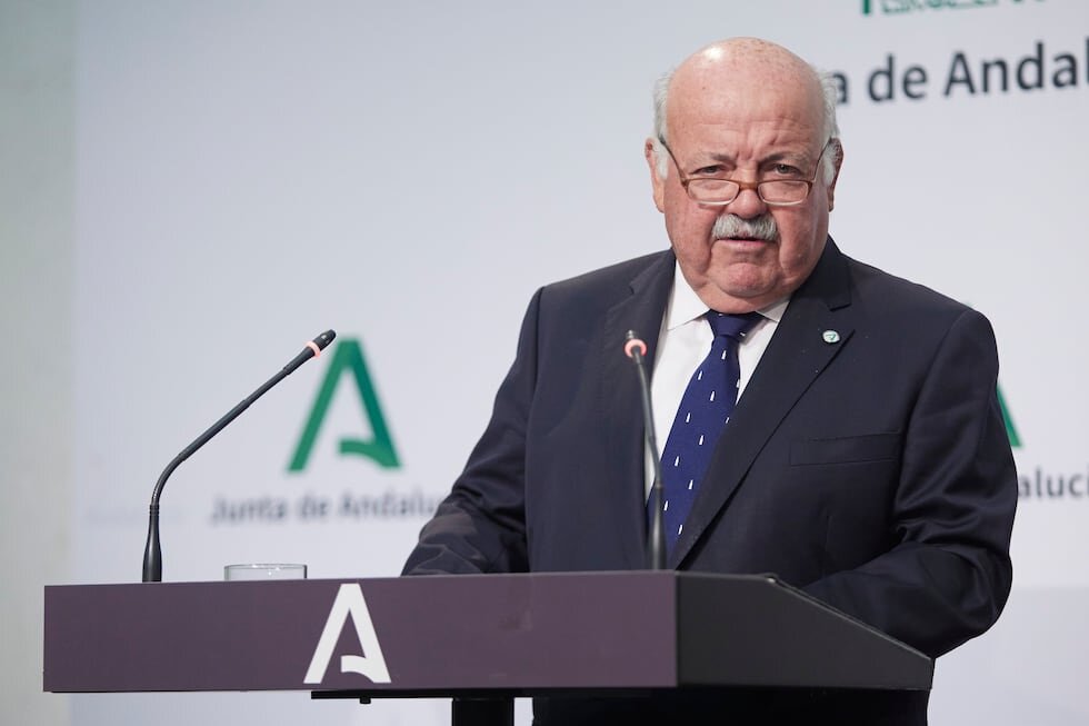 “Estamos en una situación de declive, de caída libre de la presión hospitalaria, que es lo más importante”, dijo el ministro de Salud, Jesús Aguirre.