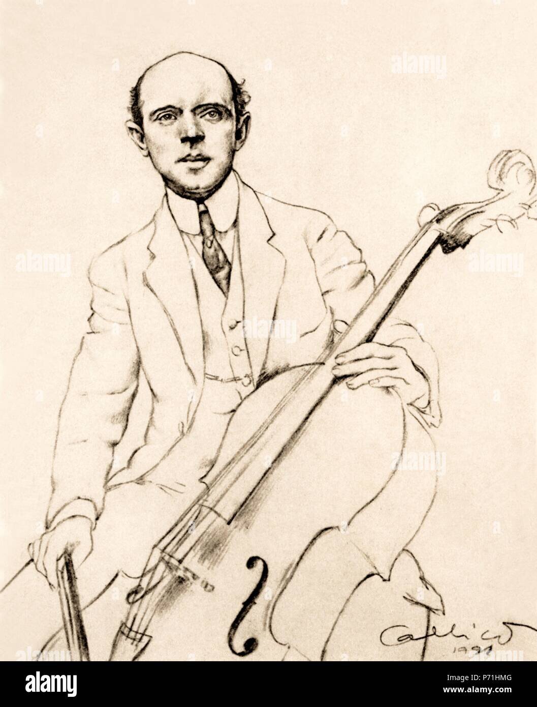 ESTATUILLA DE PAU CASALS