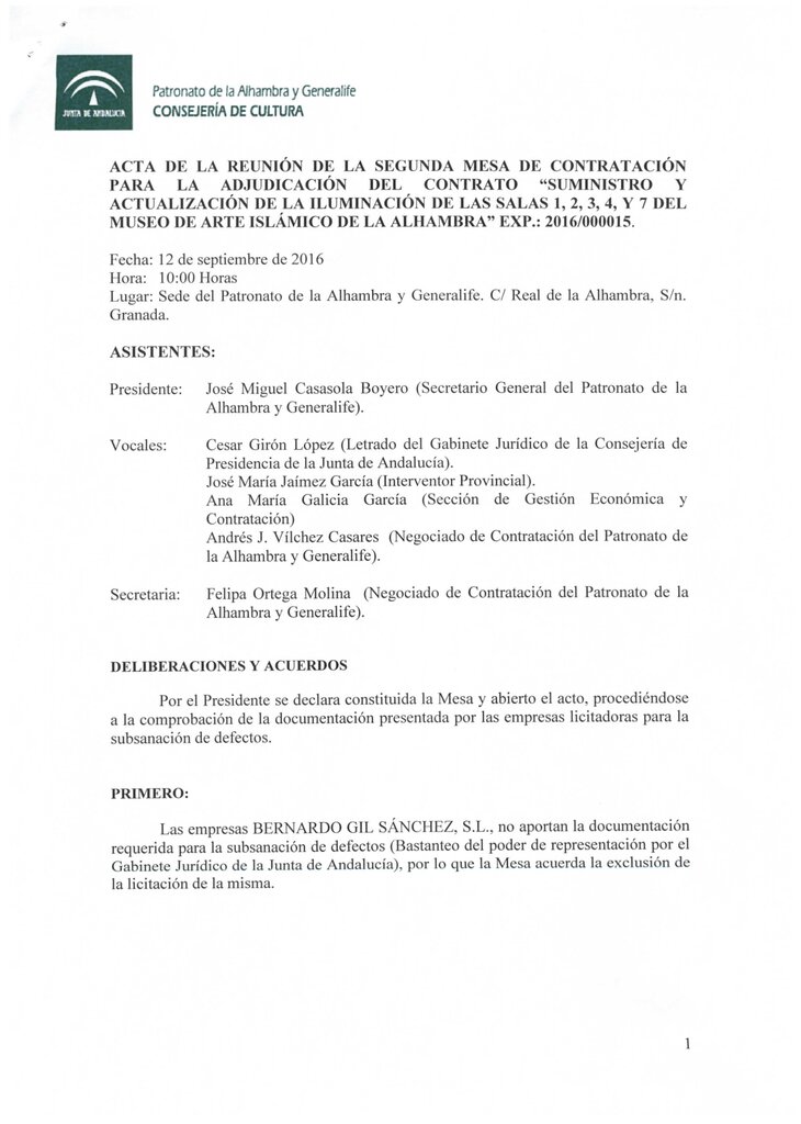 Este aviso se enviará a la Junta de Andalucía, que según fuentes del Ejecutivo español tiene competencia para responder