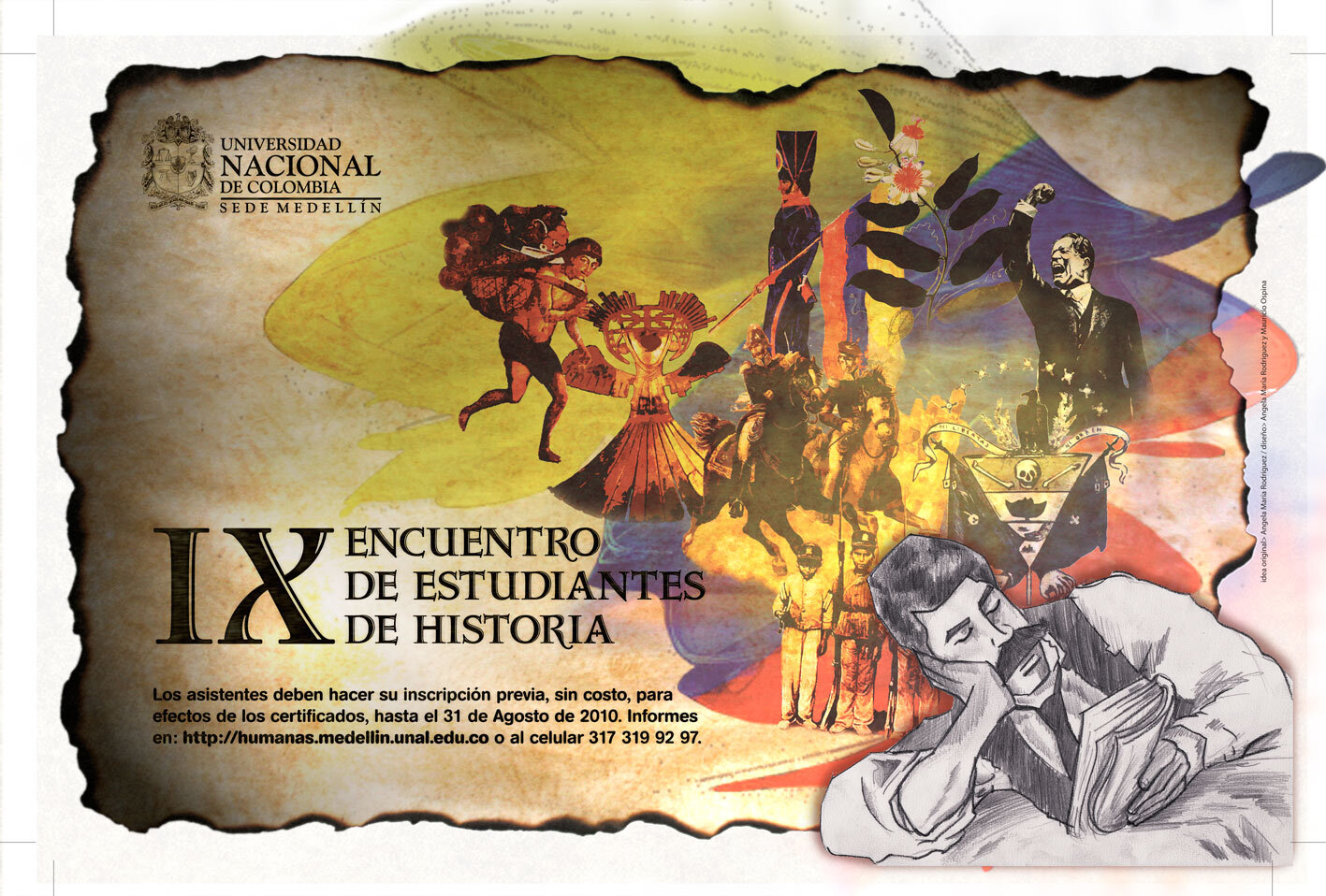 Estudiantes de historia del arte visitan la ciudad y los residentes de la exposición abierta