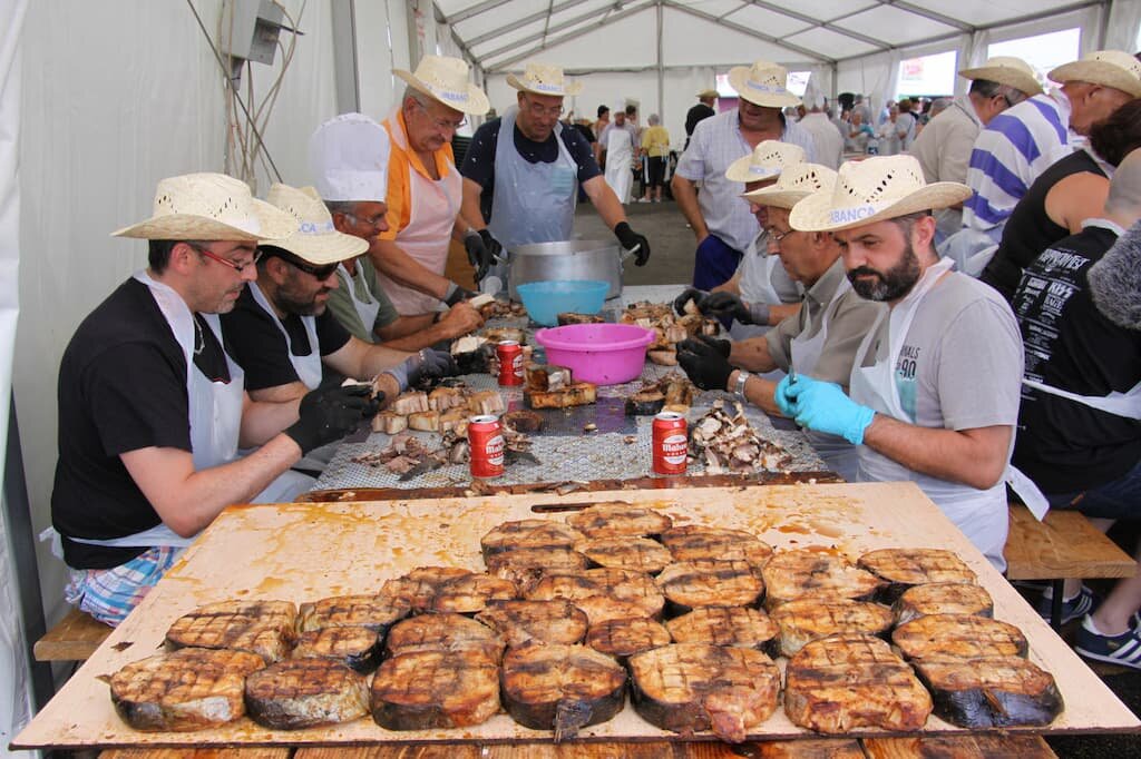 Festa da Castaa en Burela