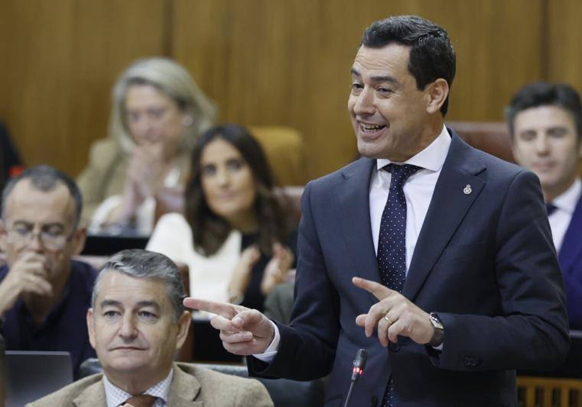 Juanma Moreno ha expresado su preocupación por la situación ya que "nuestros pantanos están al mínimo".