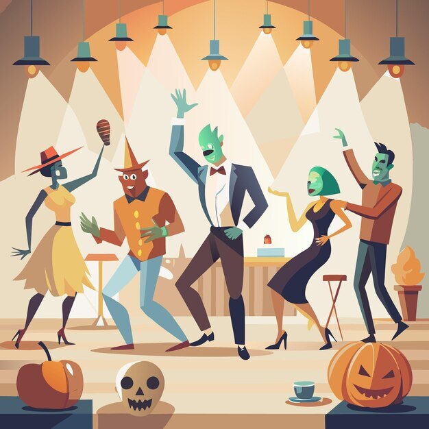 La fiesta acaba a las 12:30h con un baile de porteo