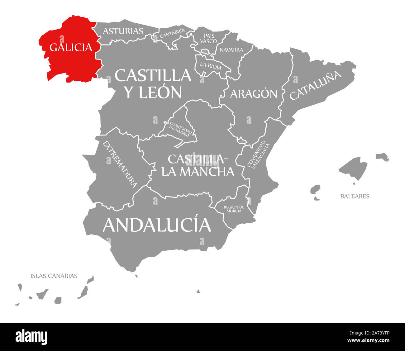 Las unidades locales gallegas corresponden a algo más de 31 millones de euros