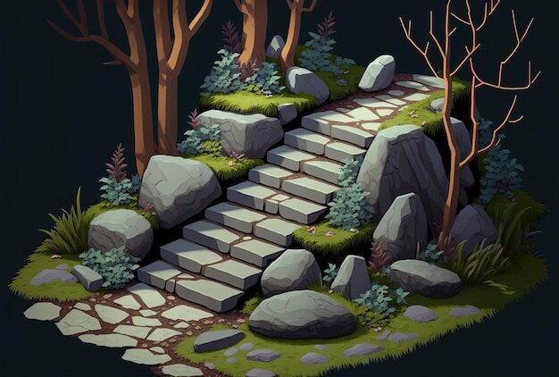 Los 95 escalones de la ruta muestran diversos grados de desgaste, pero se están iniciando reparaciones en los cinco más dañados.