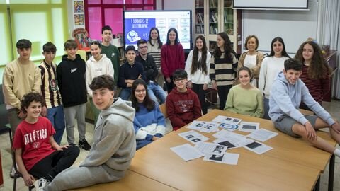 Los alumnos del IES Francisco Aguiar de Betanzos fueron los primeros en Galicia en calcular la huella de carbono de su instituto