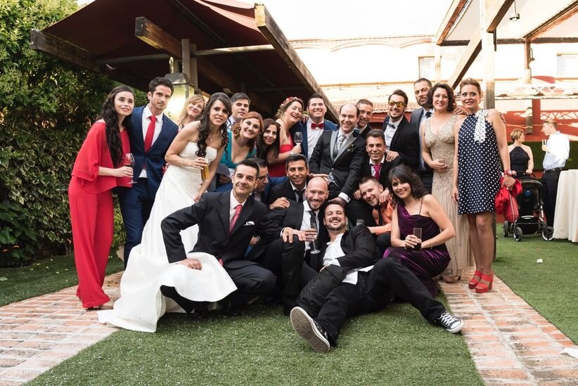 Los invitados son los de la novia