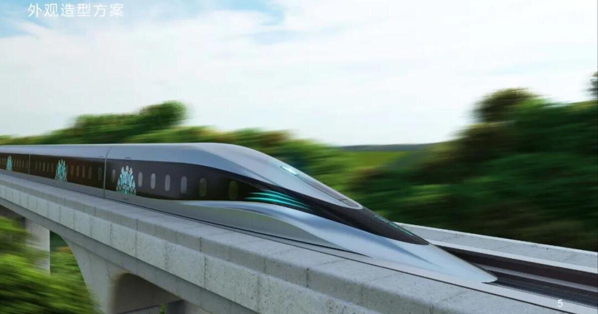 Más trenes de levitación magnética de China