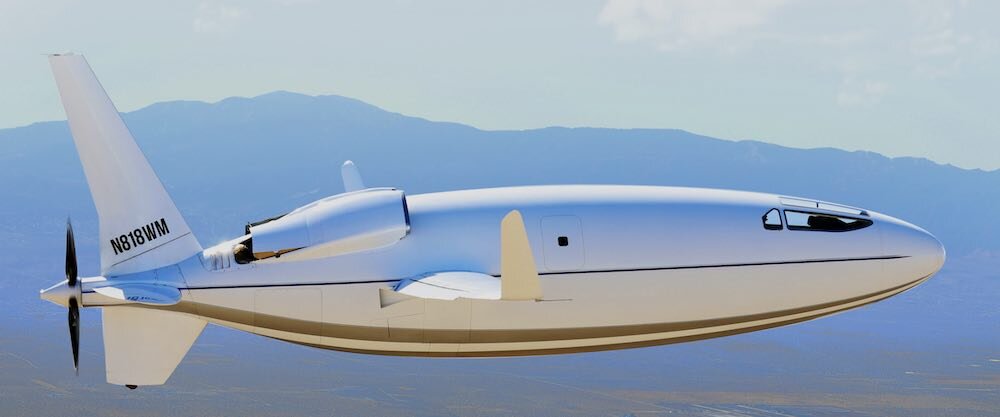 Otto Aviation Celera 500L con accionamiento eléctrico