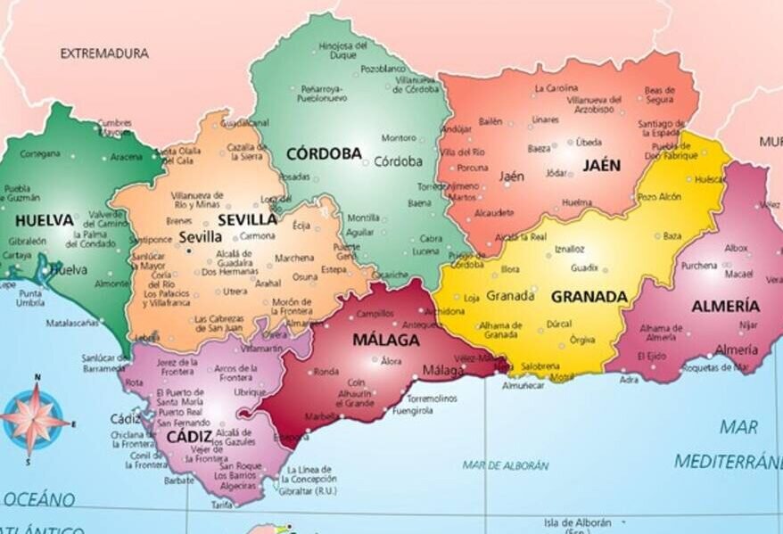 Por provincias, Málaga es la que tiene más resultados positivos, con 600, seguida de Cádiz con 460