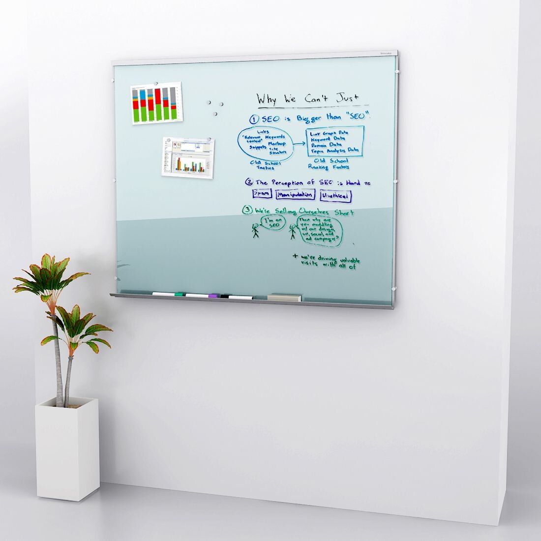 ¿Por qué comprar pizarras de vidrio para tu negocio? En Sevasaboards encontrarás muchas opciones