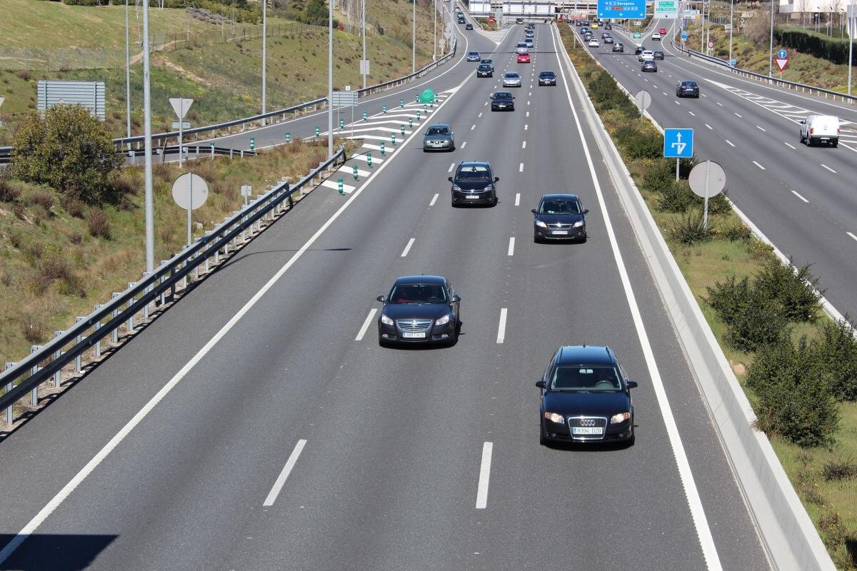 Prueba práctica en autopistas y autovías austriacas.