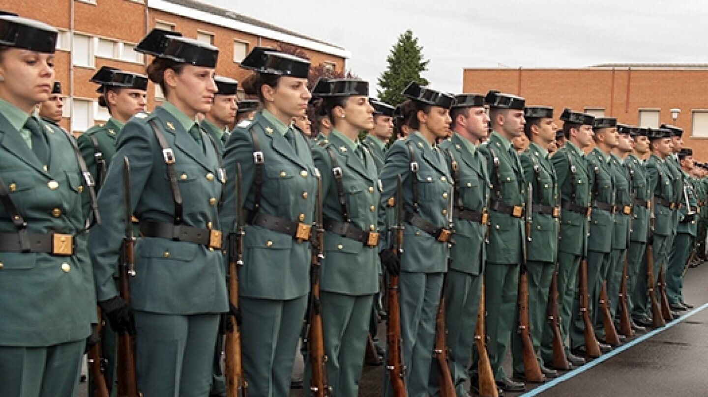 Un total de <strong>70 miembros de la Guardia Civil