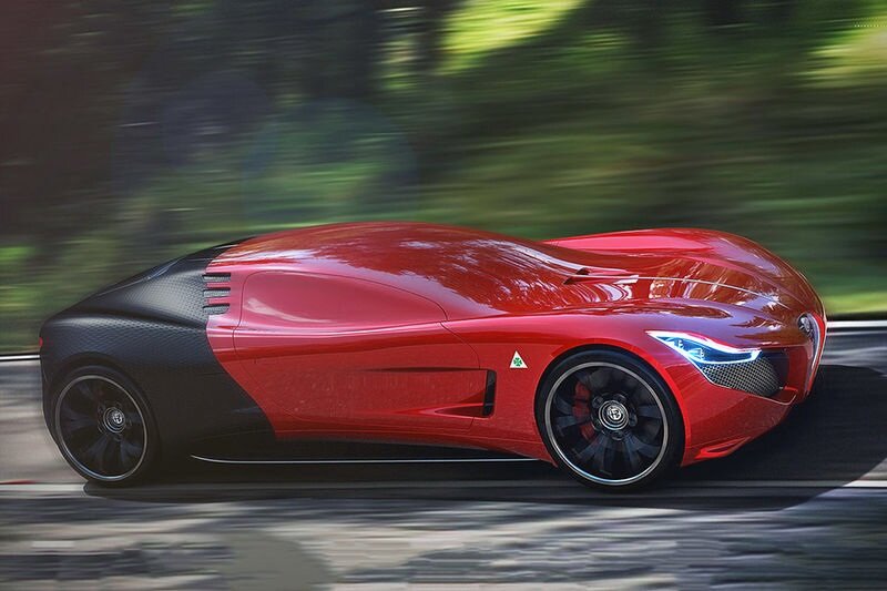 Vehículo portátil muy deportivo