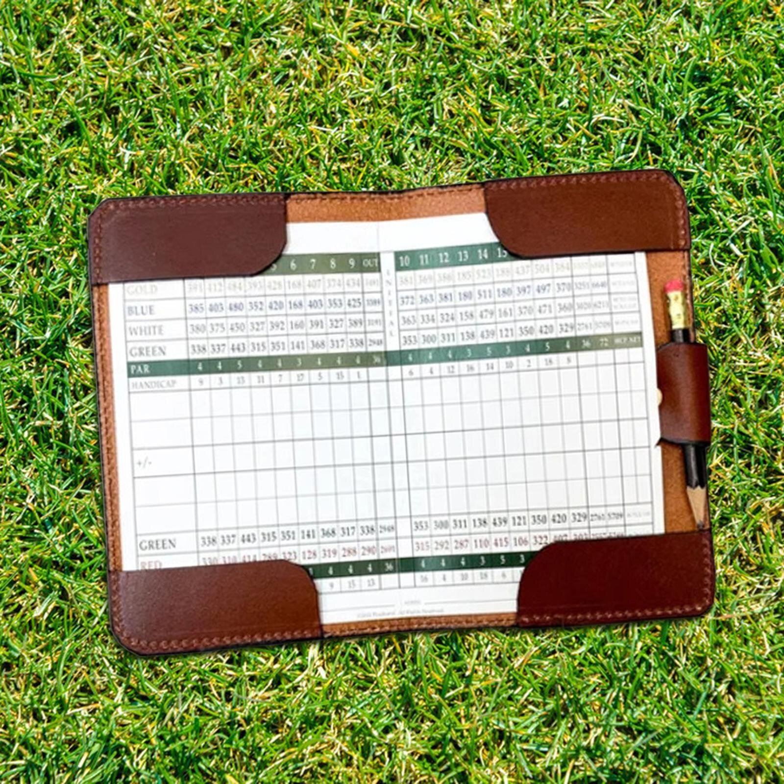 Scorecard Holders and Yardage Books
