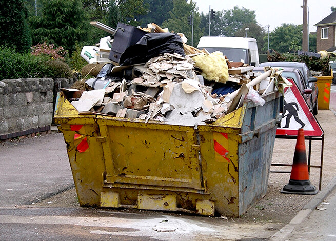 Una escombrera gigante