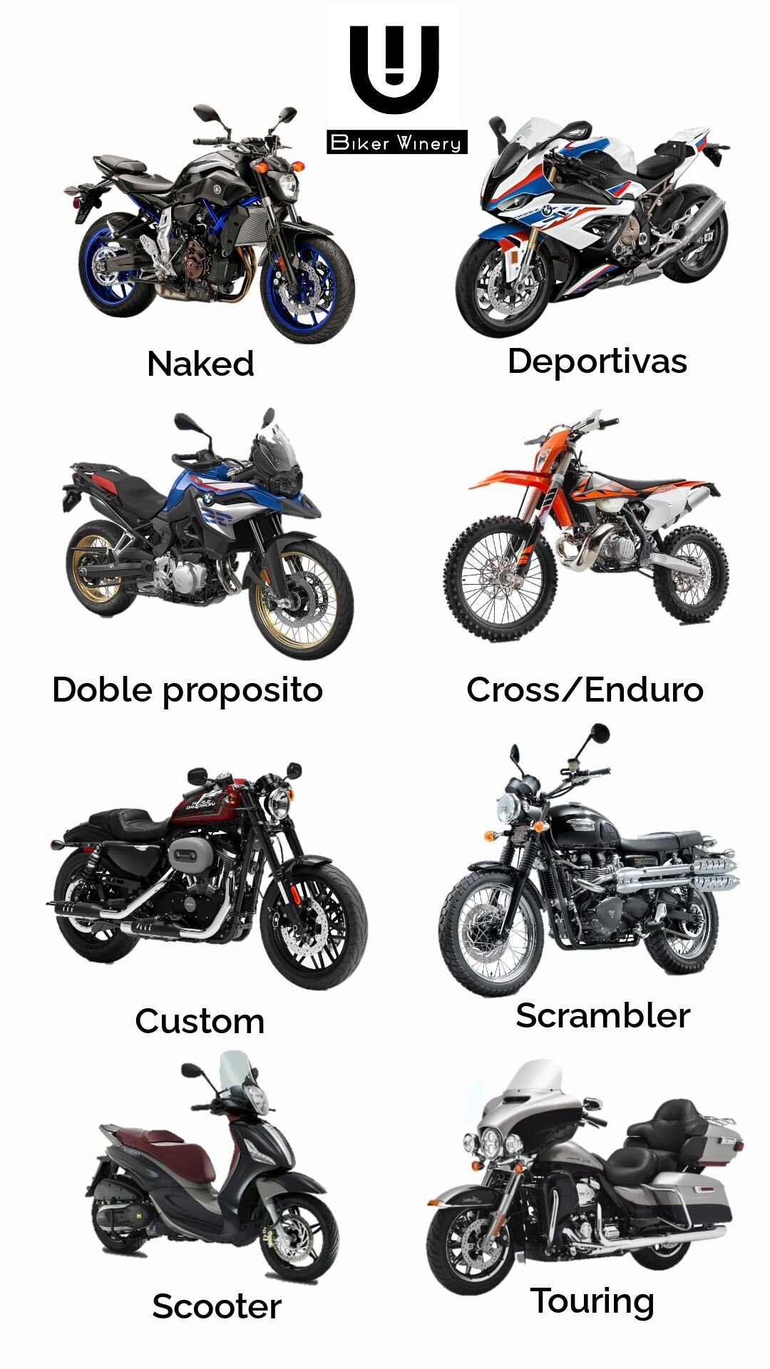 Catálogo completo de modelos Scorpion