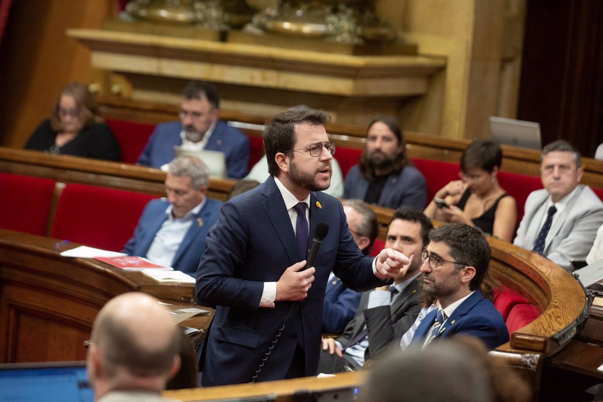 Aragonès pide al Gobierno que cambie la política de inmigración tras las muertes en Melilla
