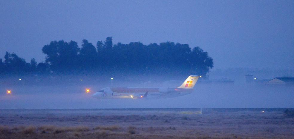 La niebla vuelve a cancelar vuelos con Madrid y Barcelona