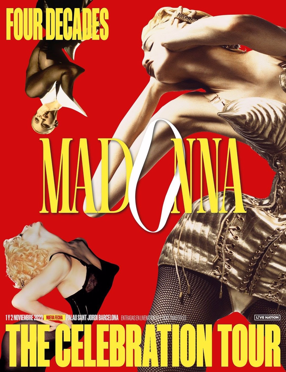 Madonna anuncia un segundo concierto en Barcelona en medio de una «gran demanda» de entradas