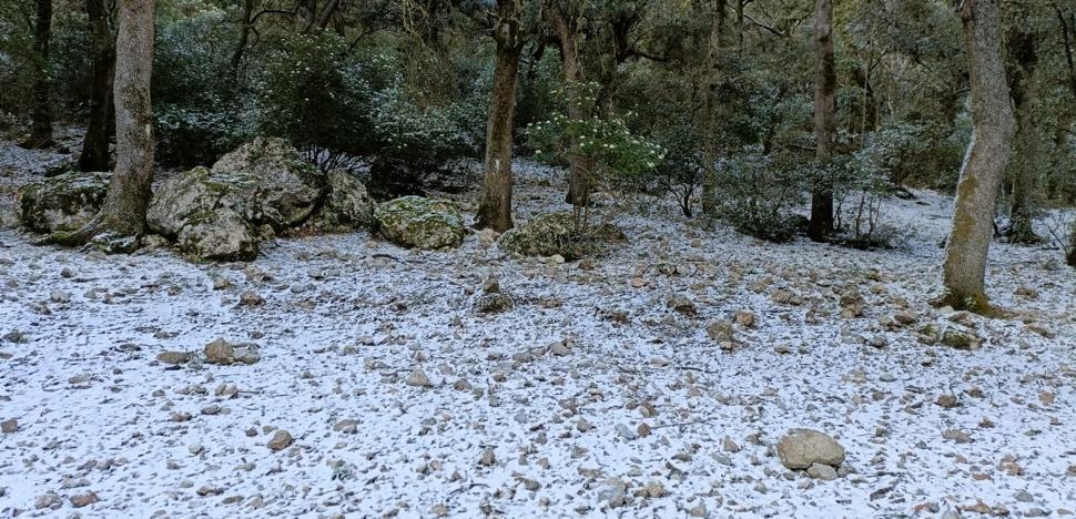Nieve en Valencia y Alicante |  ¿Dónde nevó este miércoles 18 de enero en la Comunidad Valenciana?