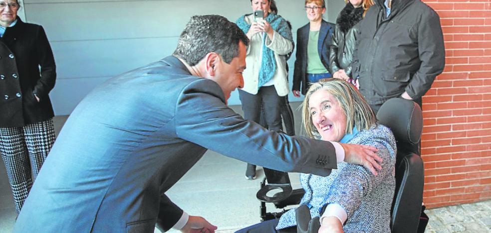 Moreno apuesta por la atención integral a las personas con discapacidad
