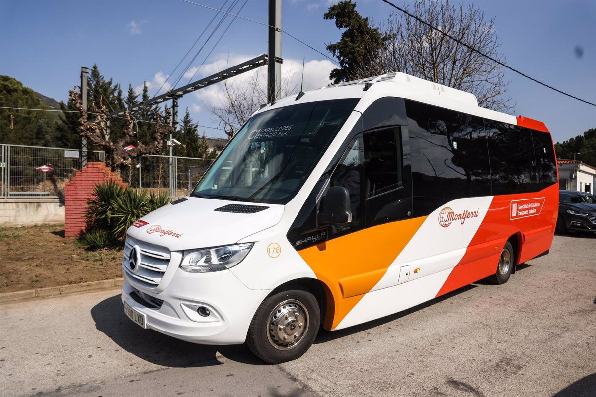 La Generalitat y Capellades (Barcelona) aumentan el número de autobuses que conectan con la estación de FGC