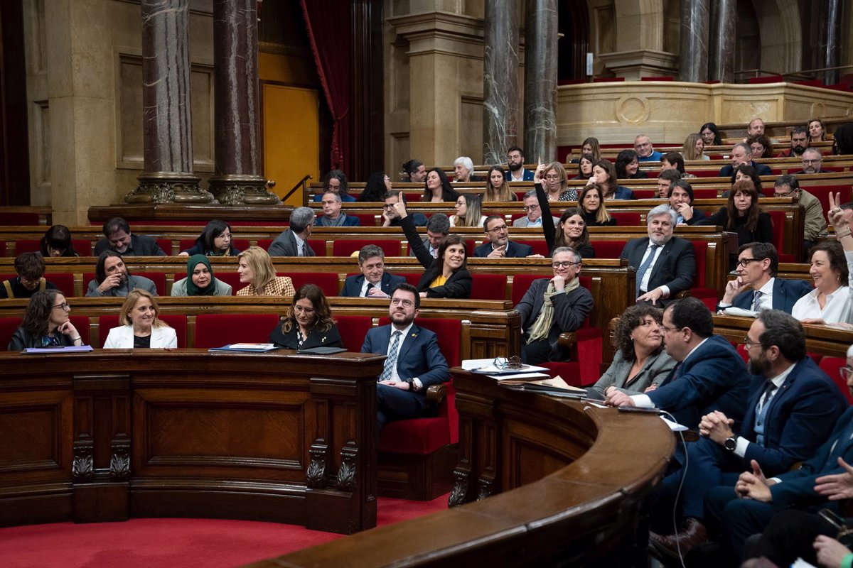 El Parlamento celebra esta semana un Pleno marcado por el 8M y el debate final de los presupuestos