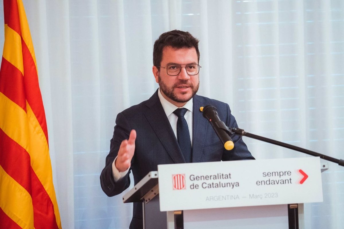 Aragonès inaugura la delegación del Gobierno en el Cono Sur de Argentina