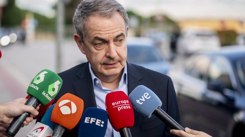 Zapatero rechaza el uso de «medidas judiciales contra opositores políticos» en la política