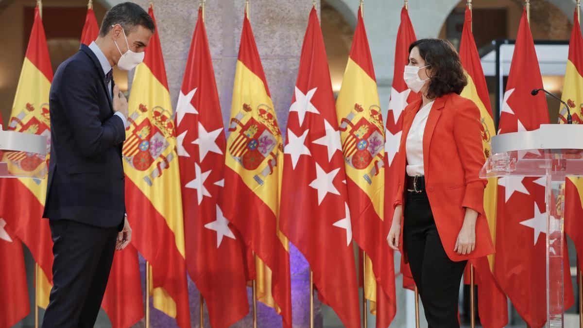 Conflicto 2 de mayo |  El Gobierno reduce el conflicto con Ayuso para no «favorecerla»: «Saben que se han vuelto a equivocar con ella».