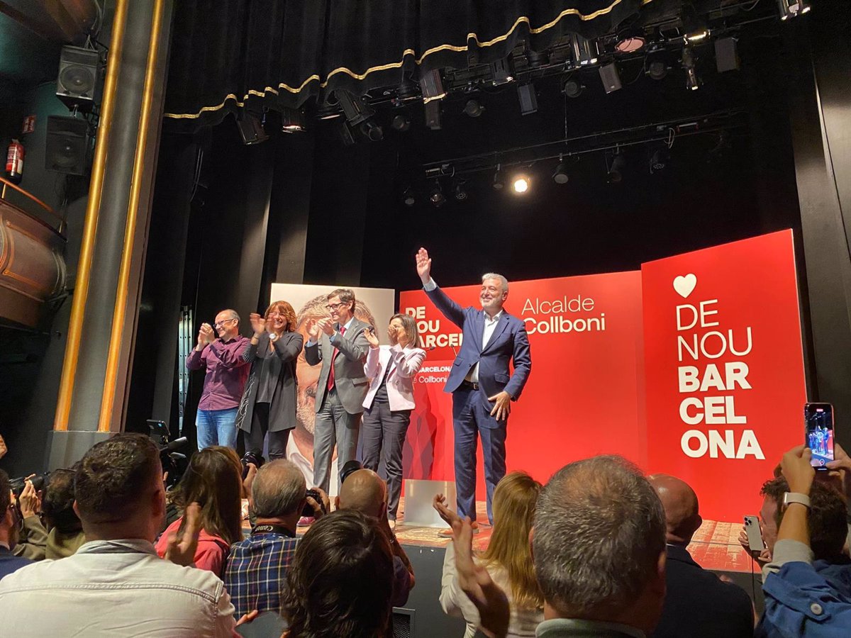 Robles apoya a Collboni y pide una Barcelona «de diálogo» con los alcaldes socialistas