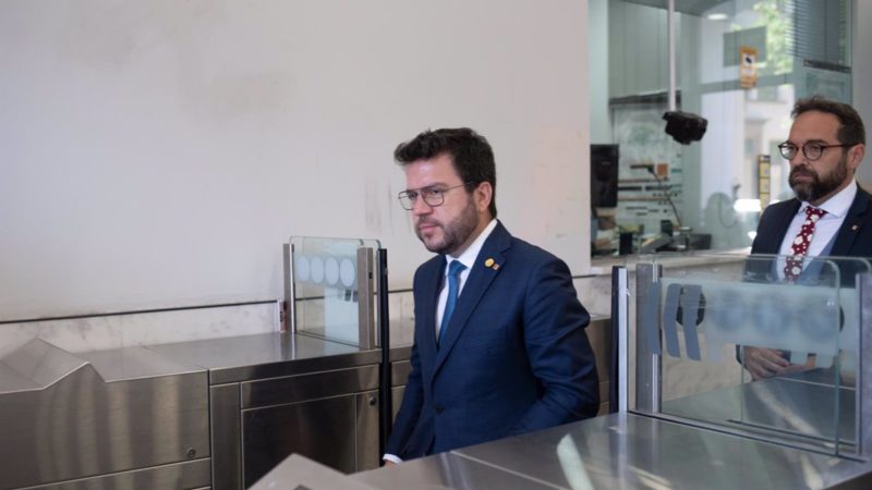 Aragonès llama a la movilización para consolidar el «gobierno del cambio» de Pueyo en Lleida