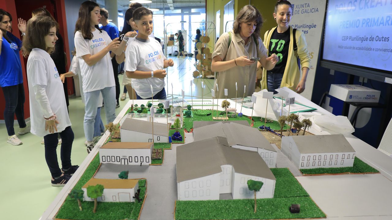 Así se aprende con los polacos creativos en los centros educativos gallegos