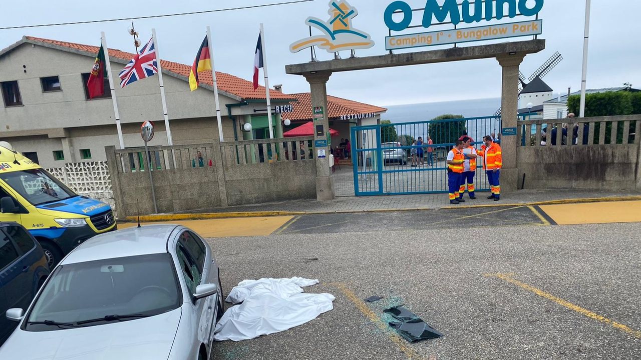 Un guardia civil mató a tiros a su expareja en un camping de Oia y luego se quitó la vida