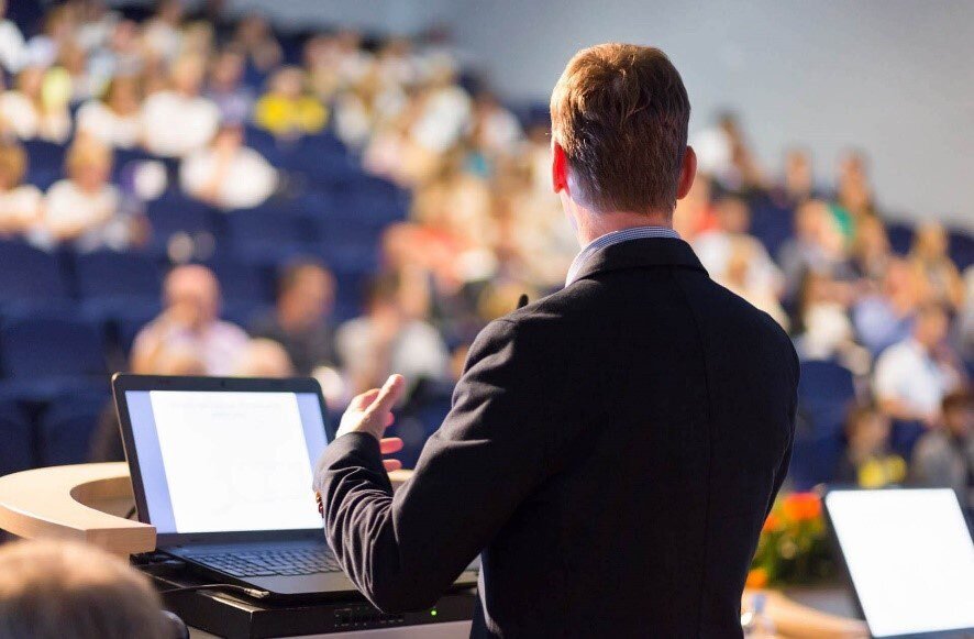 Apoyos durante la presentación