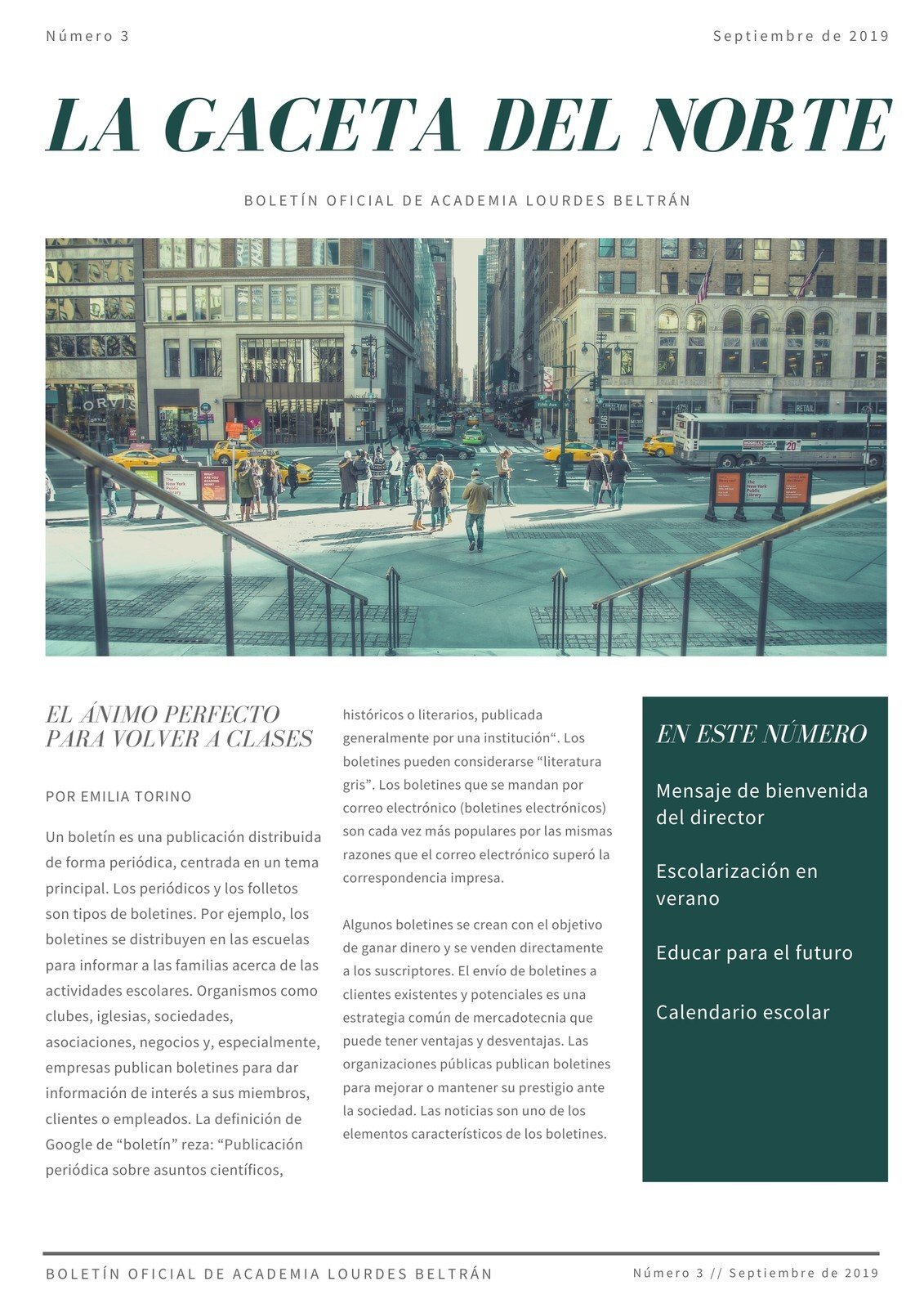 Conozca toda nuestra gama de boletines